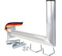 SCHWAIGER 5163 Soporte para balcón Antena parabólica Antena parabólica SAT Soporte de pared con escuadra de aluminio Distancia a la pared 30cm