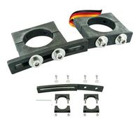 SCHWAIGER 9475 Soporte Doble LNB Soporte Doble LNB Soporte multifeed para Antenas parabólicas 40mm plástico Negro Incl. Material de Montaje