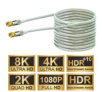 Schwaiger Cable Sat De 15M 110DB 8K 4K HD Para Antena Con Conector F Coaxial