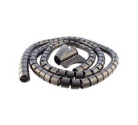 Schwaiger - Conducto Flexible en Espiral para Cable (28 mm, 1,5 m), Color Negro