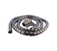 Schwaiger - Conducto Flexible en Espiral para Cable (28 mm, 1,5 m), Color Negro