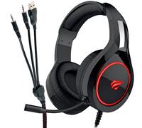 Schwaiger GH50 Gaming sobre Oreja Auriculares Micrófono LED Estéreo PC Notebook
