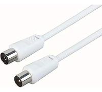 Schwaiger KVK 215 Cable de Antena 052 (75 dB, 1,5 m) Blanco