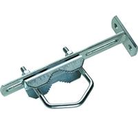 SCHWAIGER MAB55 541 - Soporte para mástil de mástil (Ajustable, galvanizado)