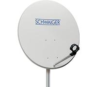 Schwaiger SPI992011 - Antena parabólica (80 cm), blanco