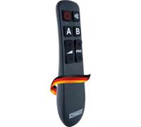 SCHWAIGER UFB1000 533 Mando a Distancia Universal 8 Botones Mando a Distancia Senior Mando a Distancia de Repuesto para TV Mando a Distancia simplificado para Todos los televisores Incl. Pilas