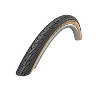 Schwalbe Road Cruiser Hs484 Neumáticos para Bicicleta, Unisexo, Pared Dorada, 28x1.75 Zoll