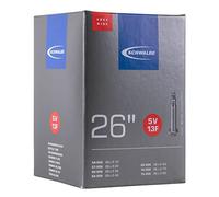 SCHWALBE Cámara Freeride 26 x 2.10-3.00, válvula Presta (Fina), 40 mm, Unisex Adulto, Negro, 26 Zoll