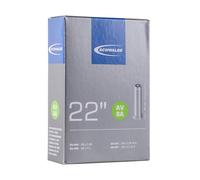 Schwalbe 40MM Camara para Bicicleta MTB, Unisex, Negro, 24X1.00 V.Moto