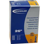 SCHWALBE 26 x 1.00-1.50, válvula Dunlop, 40 mm 4026495678230, Unisex Adulto, Negro, 26 x 1.0 Zoll