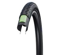 Schwalbe Marathon - Cámara para bicicleta (50,8 x 3,81 cm, con alambre, incluye capa reflectante Greenguard) negro negro Talla:24x1.75