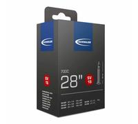 Schwalbe Cámara de aire 16 para 28" negro 27-28 x 1 1/4-1.10 SV 40 mm