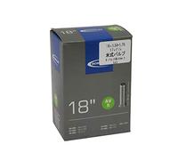 Schwalbe 10412310-Camera d'Aria per Bici AV5, 18 Pollici, Colore, Unisex, Nero (Schwarz)