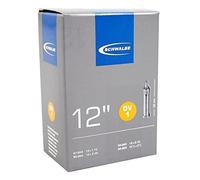 Schwalbe 318572 - bicycle inner tube 12 1/2x2 1/4 dunlop 32mm, Black