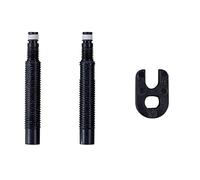 SCHWALBE 675502 Blíster de 2 Piezas alargador, 30 mm, con Rosca, Unisex Adulto, Silber, 3 x 3 x 3 cm