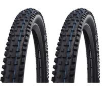 Schwalbe 707022 - Cubierta neumatico Plegable para Bicicleta Nobby Nic 26x2.25 hs602 EVO Super Gro (Paquete de 2)