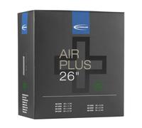 Schwalbe Air Plus Camera d'aria per bicicletta, Unisex Adulto, Nero, Taglia Unica