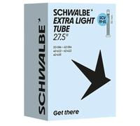 Schwalbe Bicycle Inner Tube SCV19-EL Extra Light 40/62-584/635 IB Black 50 mm