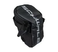 SCHWALBE 2179502100 Bolsa tija de sillin cámara 26" + 2 Desmontables, Unisex Adulto, Negro, 25 x 20 x 13cm
