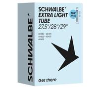 Schwalbe Cámara de Aire para Bicicleta SCV17-EL Extra Light 28/44-622 IB Black 40 mm