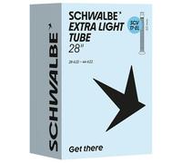Schwalbe Cámara de Aire para Bicicleta SCV17-EL Extra Light 28/44-622 IB Black 60 mm