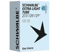 Schwalbe Cámara de Aire para Bicicleta SCV19L-EL Extra Light 54/75-584/622 IB Black 40 mm