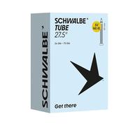 Schwalbe Cámara de Aire para Bicicleta SV14L-EL Extra Light 54/75-584 IB Black 60 mm