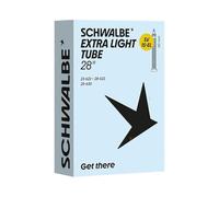 Schwalbe Cámara de Aire para Bicicleta SV15-EL Extra Light 23/28-622/630 IB Black 60 mm