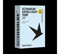 Schwalbe Cámara de Aire para Bicicleta SV15-EL Extra Light 23/28-622/630 IB Black 80 mm