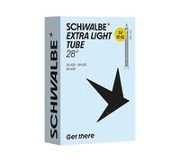 Schwalbe Cámara de Aire para Bicicleta SV15-EL Extra Light 23/28-622/630 IB Black 80 mm