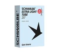 Schwalbe Cámara de Aire para Bicicleta SV6-EL Extra Light 23/40-406 IB Black 40 mm