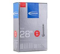 Schwalbe Cámara de aire 20 Extralight para 28" negro 18/25-622/630 SV 40 mm