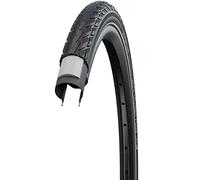 SCHWALBE Delta Cruiser Plus Punctureguard Twinskin Green Compound Cubiertas, Unisex Adulto, Nero/Riflettente, 50-622 (28x2.00)