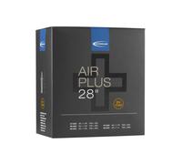 Schwalbe DV 17AP (Air Plus) bicycle inner tube, 28 inches (37/47-622/635) Nero