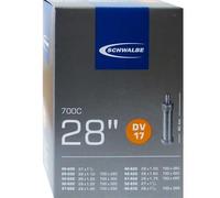 Schwalbe Dv17 - Recámara Para Bicicleta con Válvula Rápida, 28", 37-622 Mm, 28 X 1,4"