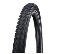 Cubierta Schwalbe Marathon Mondial - TravelStar - SnakeSkin - Double Defense ( Negro/Reflex / 700 x 35C (37-622) )