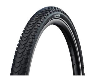 Schwalbe Faltreifen Marathon Mondial Pro DD V-Guard Pro HS 630 // 57-622, Farbe:Schwarz-Reflex, 29x2,25