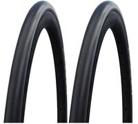 Schwalbe Faltreifen One Hs464 Neumáticos para Bicicleta, Unisex Adulto, Negro, 20x1.10 28-406 (Paquete de 2)