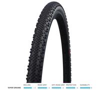 Schwalbe G-One Bite Evo 40-622 Super Ground Folding Tyre Nero