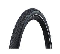 Schwalbe G-One HS473 Addix Allround Performance - Neumático para Bicicleta de Carreras, 57-622 mm, Color Negro con Banda Reflectante