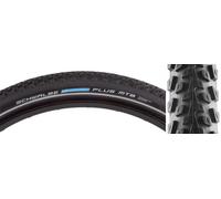Schwalbe Marathon Más MTB Neumático 27.5x2.10 E50 Aro Rígido Negro/Reflectante