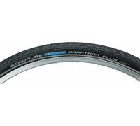Schwalbe Marathon Más Neumático 26x1-3/8 Cable Cuenta Negro Con Reflectante