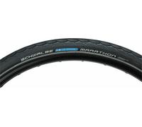 Schwalbe Marathon Neumático 650b X 44 Aro Rígido Negro Con Reflectante Lateral