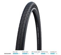 Schwalbe Marathon Racer RaceGuard SpeedGrip Performance Cableado Negro/Reflex Ne