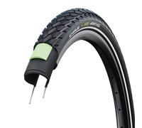 Schwalbe Maratón Verde Neumático, Negro Y Amarillo Neón, 32-622 (28x1.25 | 700x32c) Cubiertas, Unisex Adulto