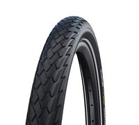 Schwalbe Maratón Verde Neumático, Unisex Adulto, Negro y Amarillo neón, 55-622 (28x2.15)