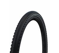 SCHWALBE Neumático de bicicleta G-One Overland 365 40-622 con banda reflectora negro