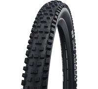 Schwalbe - Nobby Nic - Cubierta de alambre para MTB Touring y Enduro | 26 x 2,25 | Performance Line Addix | Negra