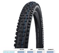 Schwalbe Nobby NIC HS602 Unisex Adult Tyre 29 x 2.25 57-622 SW SR TLE Evo AdxSpG