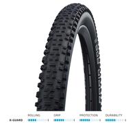 Schwalbe Rapid Rob Active Line, Drahtreifen Neumático de Bicicleta, Unisex Adult